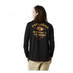 FOX AT BAY LS TECH TEE [BLK] - Image 2