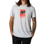 FOX DIER SS TEE [LT HTR GRY]
