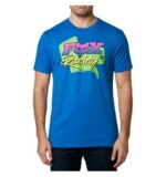 FOX CASTR SS PREMIUM TEE [ROY BLU] - Image 2