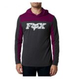 FOX GENERAL HOODED TECH LS [DRK PUR] - Image 4