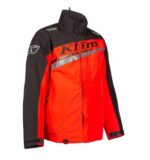 KLIM Kaos Jacket Black - High Risk Red - Image 4