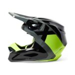FOX MX V1 XPOZR HELMET DOT/ECE [BLK/GRY] - Image 2