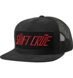 SHIFT CRUE SNAP BACK [RED/BLK]