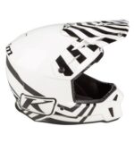 KLIM F3 Carbon Off-Road Helmet Illusion Black - White - Image 3