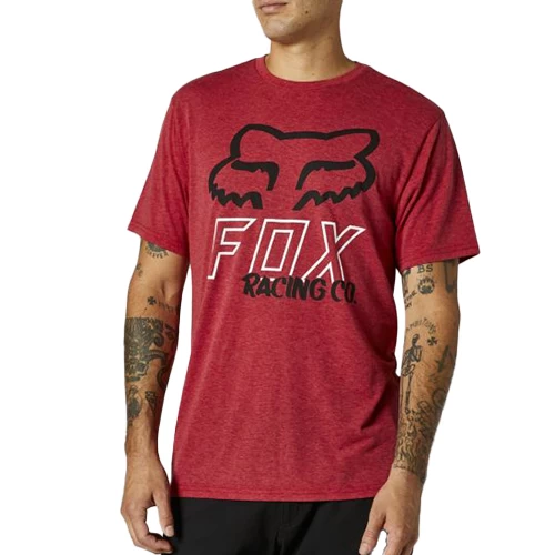 FOX FOX HIGHTAIL SS TECH TEE [CHILI]