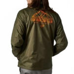 FOX HERO DIRT COACHES JACKET [FAT GRN] - Image 2