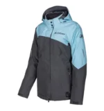 KLIM Allure Jacket Asphalt - Crystal Blue