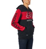FOX HONDA ZIP FLEECE [BLK/RD] - Image 6