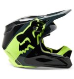 FOX MX V1 XPOZR HELMET DOT/ECE [BLK/GRY] - Image 4
