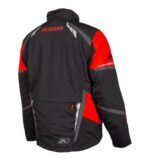 KLIM Keweenaw Jacket Black - High Risk Red - Image 2